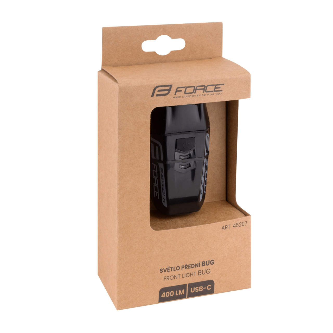 Lumina fata Force Bug USB 400Lm Negru [4]