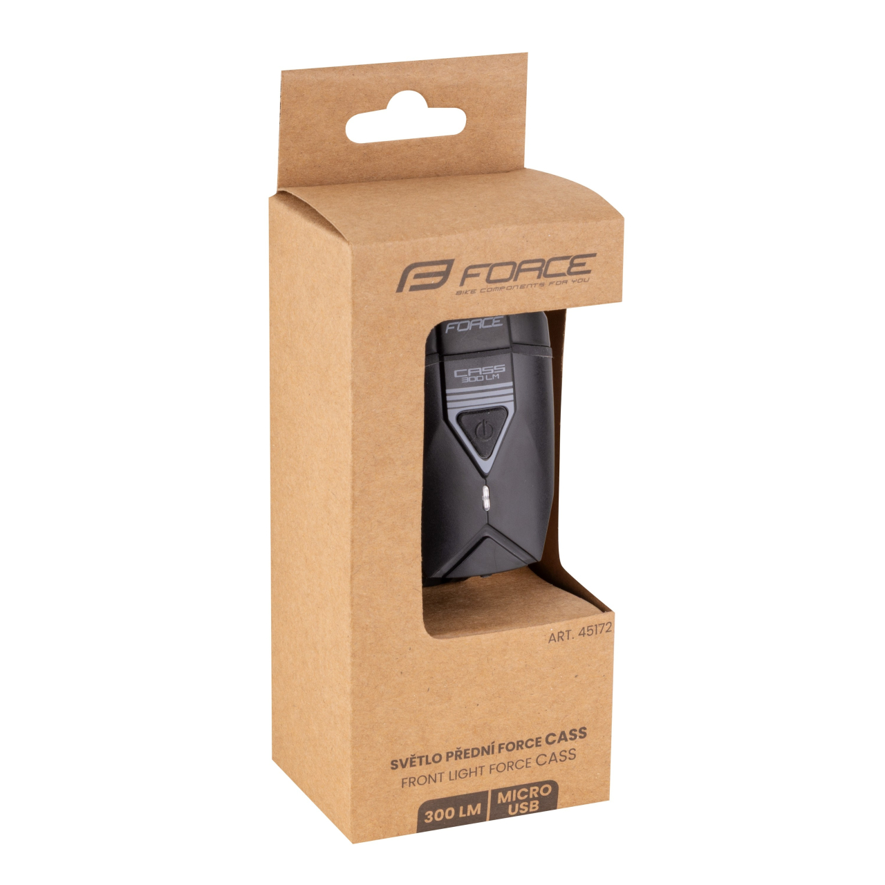 Lumina fata Force Cass USB 45172, 300 Lumeni, Negru [5]