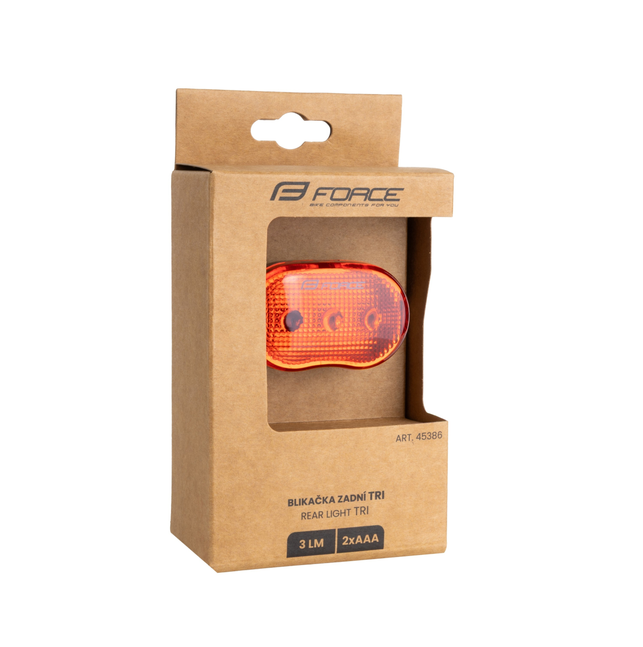 Lumina spate Force TRI Rosu, 3 LED-uri [4]