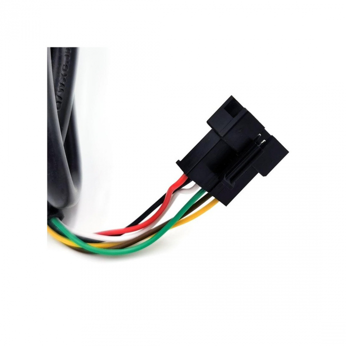 Maneta acceleratie cu buton si display 36V conector SM [2]