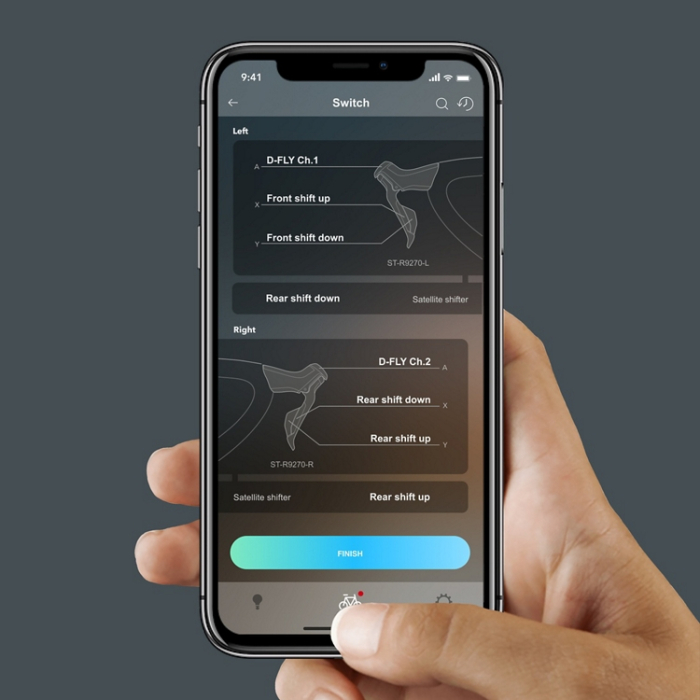 Maneta schimbator/frana Shimano Ultegra Di2 ST-R8170, Dual Control, stanga, 2 viteze, frana hidraulica [6]