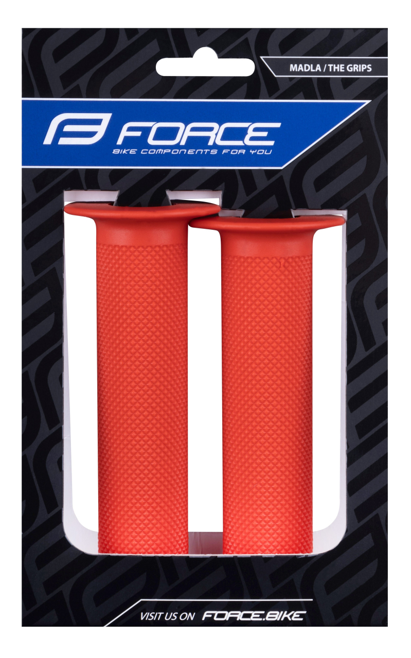 Mansoane Force BMX 130, cauciuc, Rosii [2]