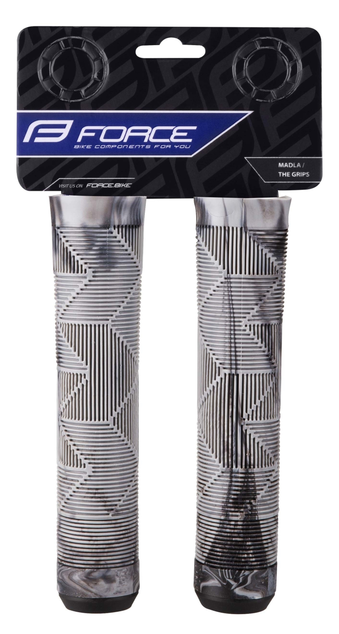 Mansoane Force BMX 145, cauciuc, negru/gri [2]