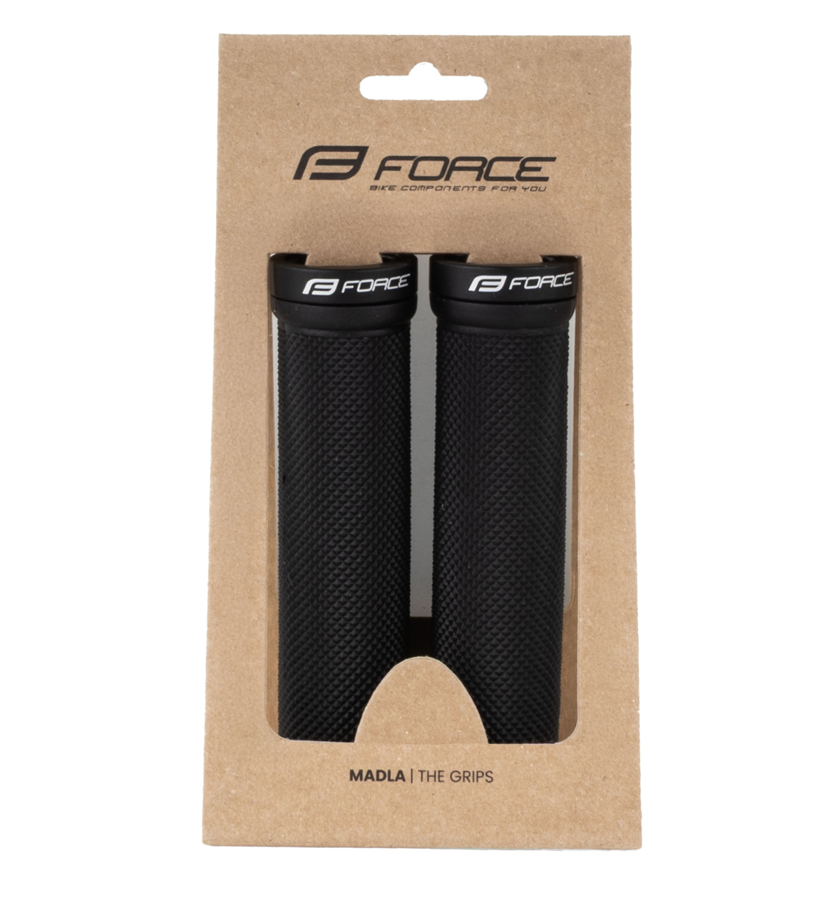 Mansoane Force din cauciuc cu lockring negre [3]