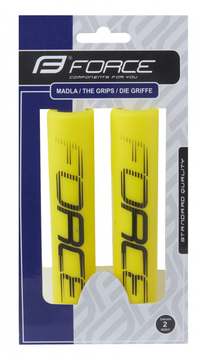 Mansoane Force Slick silicon 125mm galbene [2]