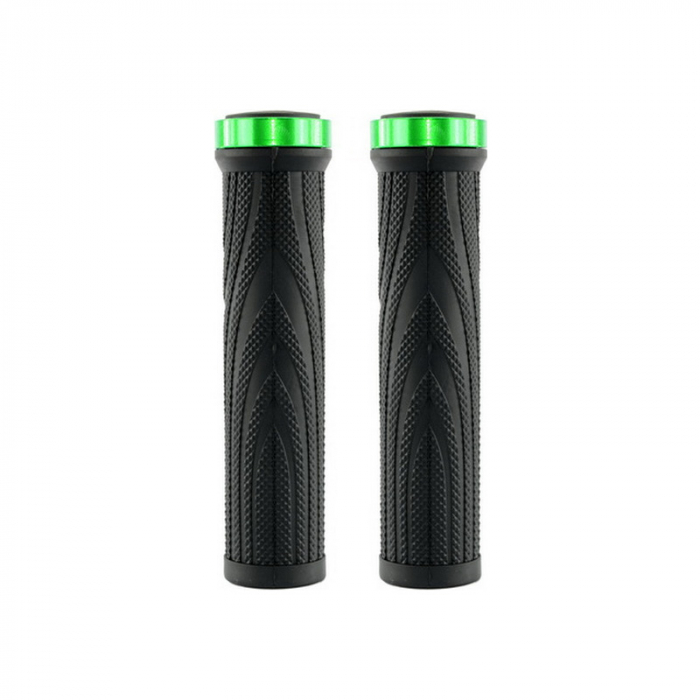 Mansoane Power Cycle GP-451P, 135mm, negru/verde, neambalate [1]