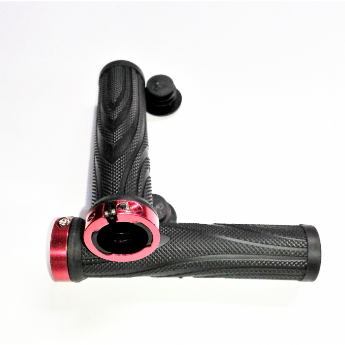 Mansoane Power Cycle GP-451P, 135mm, negru/rosu, neambalate [2]