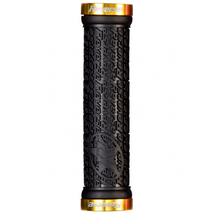 Mansoane Reverse Stamp Lock-On 30/135mm Negru/Auriu [1]