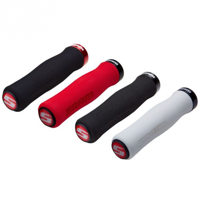 Mansoane Sram Locking Grips Contour Foam 129 Alb/Negru [2]
