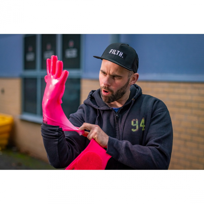 Manusi de curatare Muc-Off Deep Scrubber Pink M [3]