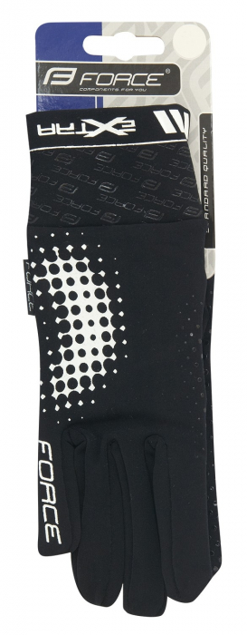 Manusi Force Extra primavara/toamna negre XS [2]