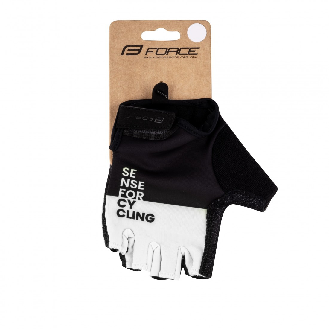 Manusi Force Fine negru/alb XXL [2]