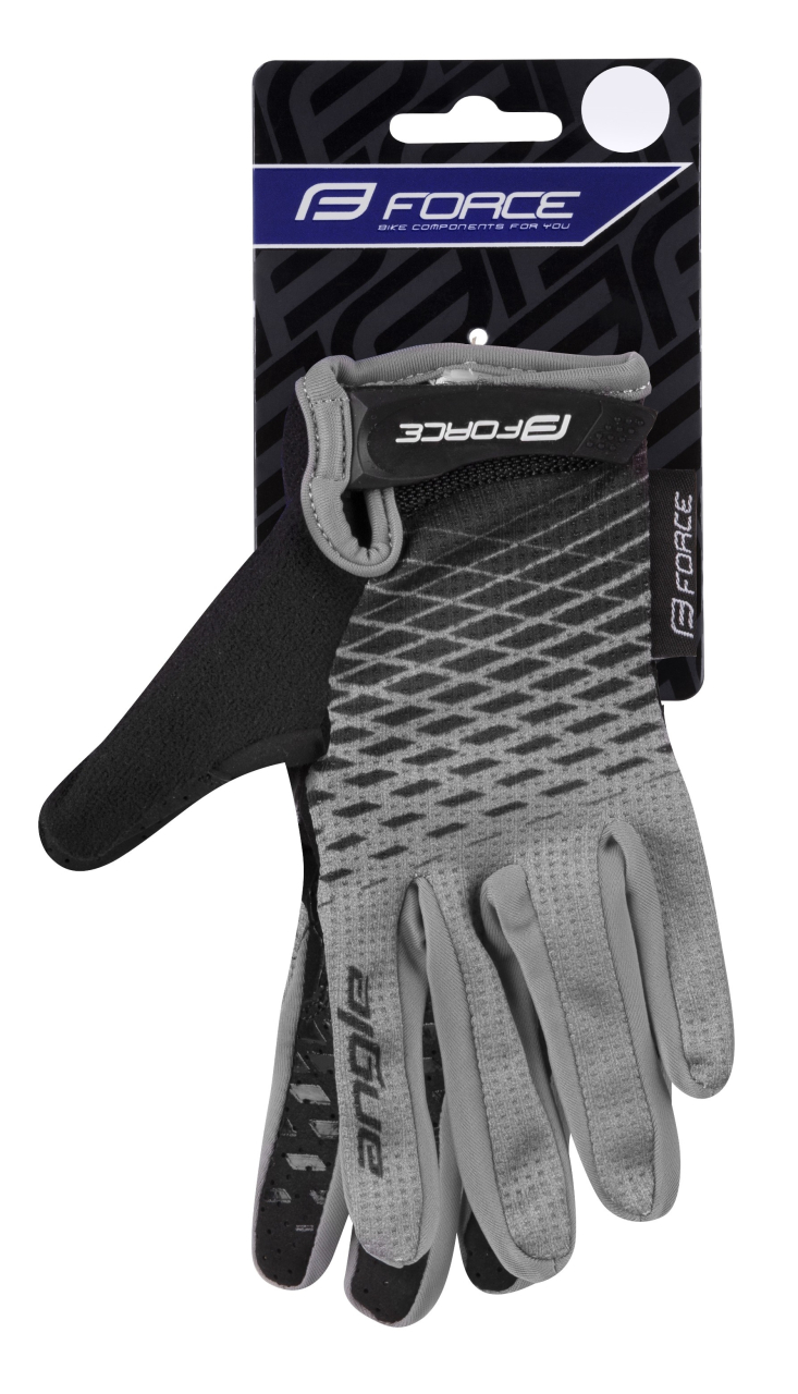 Manusi Force Kid MTB Angle, gri/negru L [2]