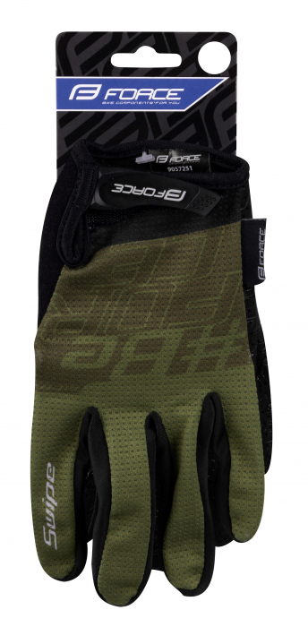 Manusi Force MTB Swipe Kaki/Negru M [2]
