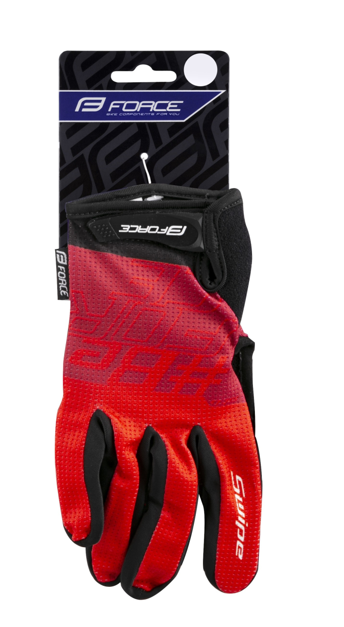 Manusi Force MTB Swipe Rosu/Negru M [4]