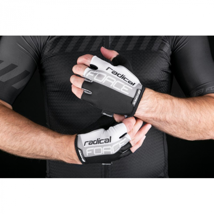 Manusi Force Radical gri/alb/negru L [3]