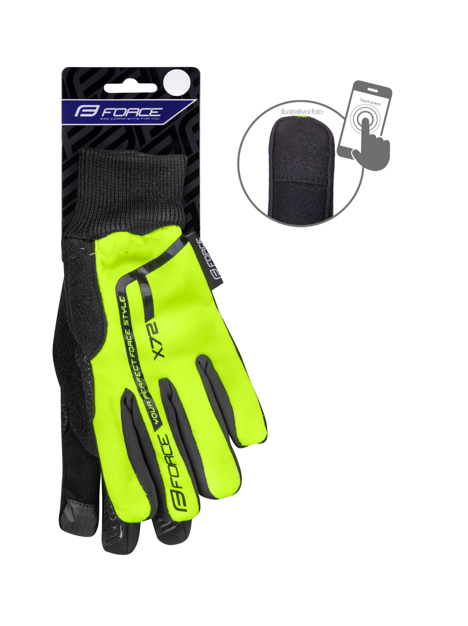 Manusi iarna Copii Force X72 fluo L [2]