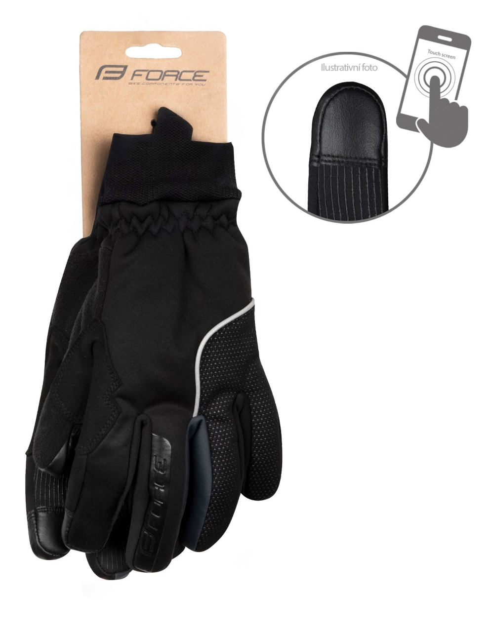 Manusi iarna Force Arctic Pro negre M [3]