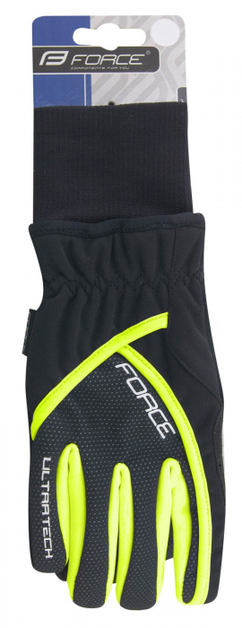 Manusi iarna Force Ultra Tech negru/fluo M [2]
