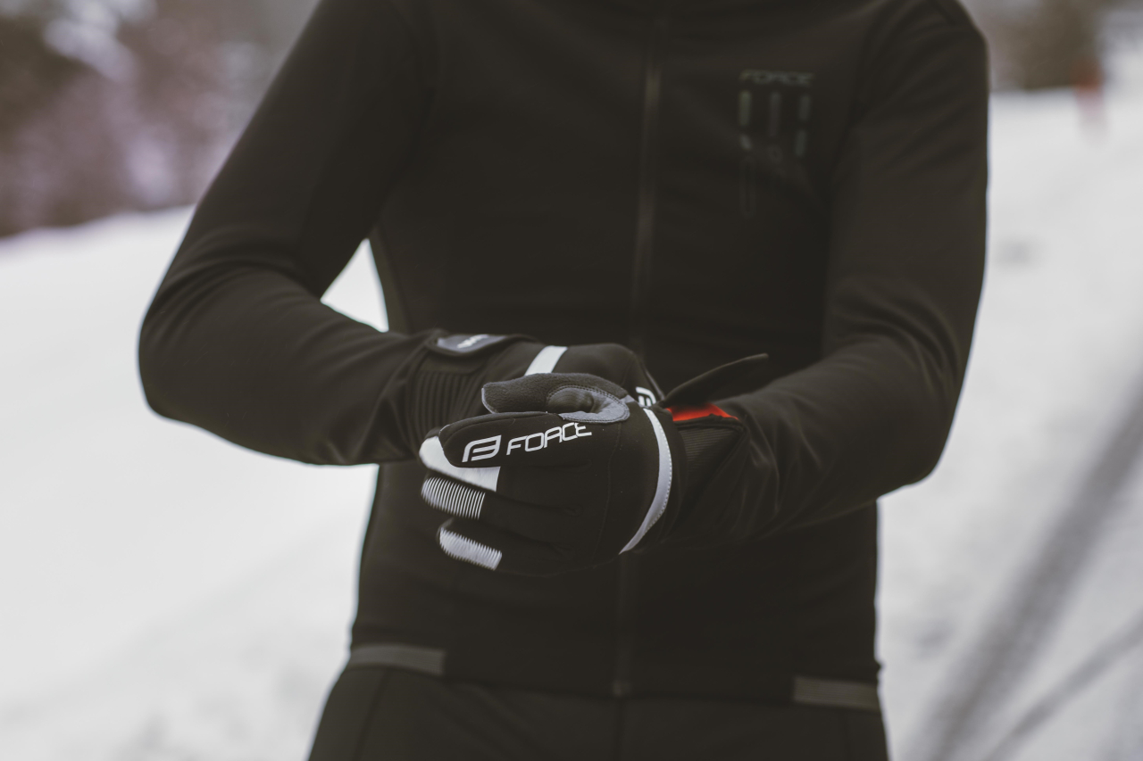 Manusi iarna Force Warm negre M [3]