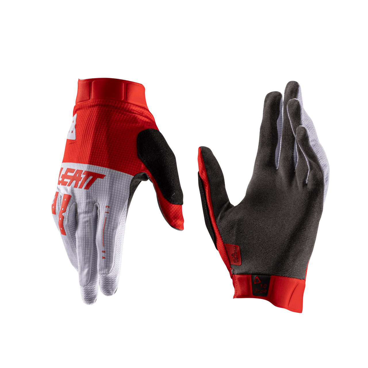 Manusi Leatt MTB 1.0 GripR Red L [2]