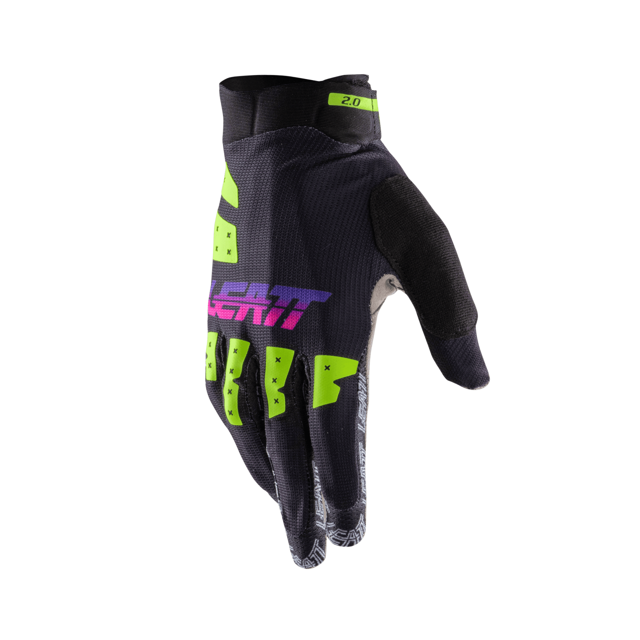 Manusi Leatt MTB 2.0 X-Flow Neon Black L [3]