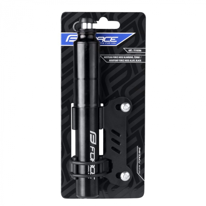 Minipompa Force Hose aliaj, negru [3]