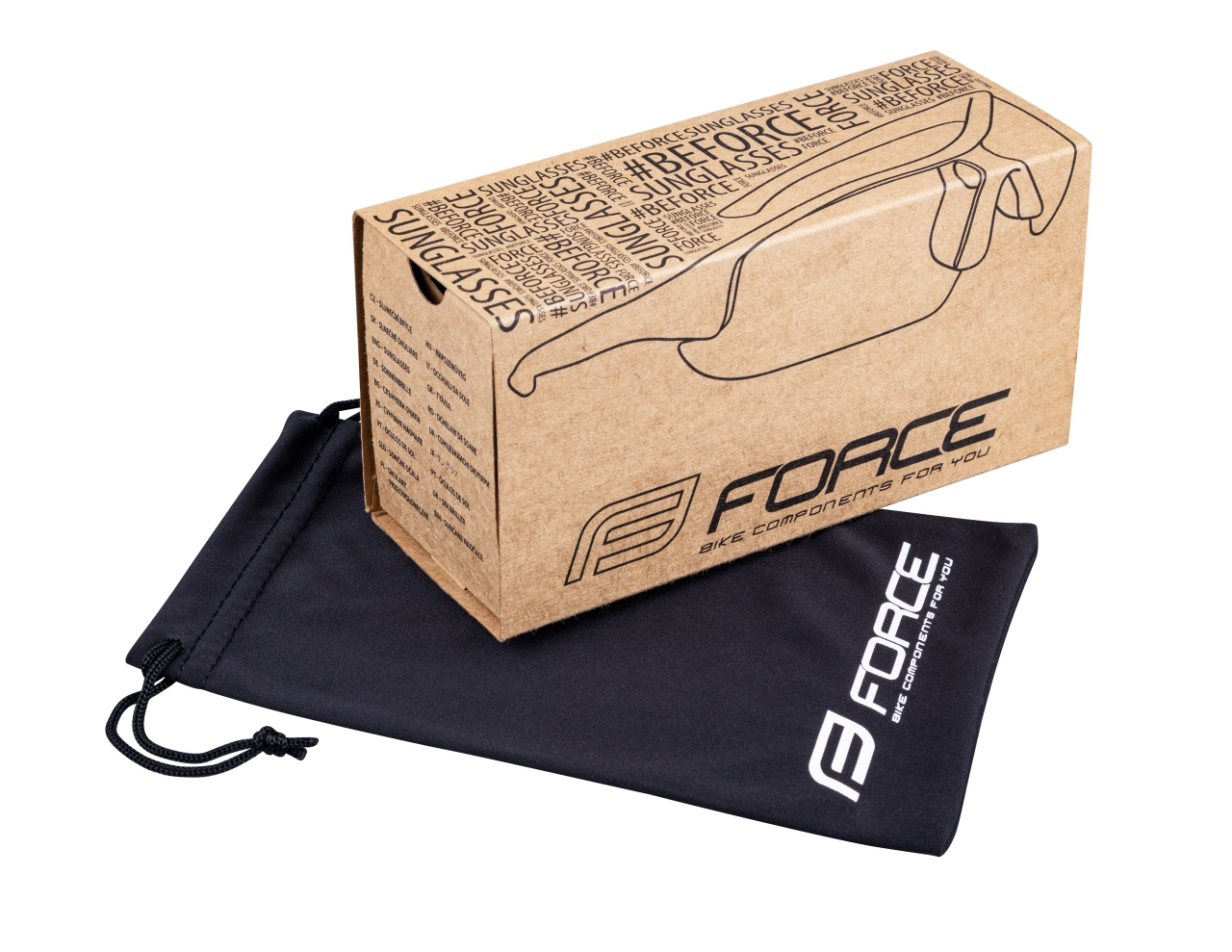 Ochelari Force Apex lentila negru contrast, fluo/negru [7]