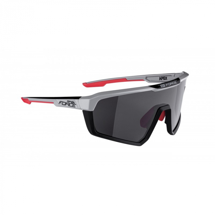 Ochelari Force Apex lentila negru contrast, gri/rosu [2]