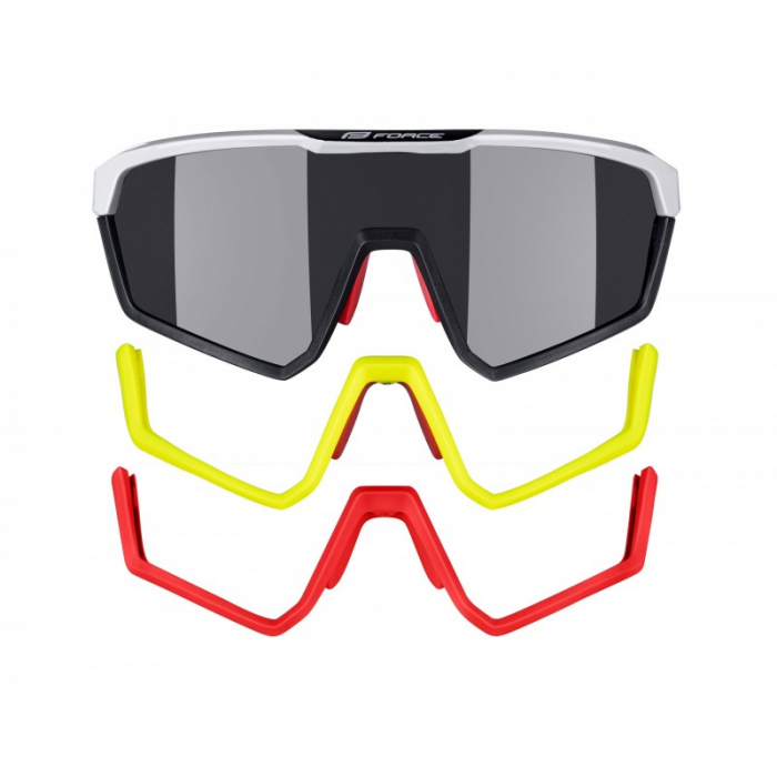 Ochelari Force Apex lentila negru contrast, gri/rosu [3]