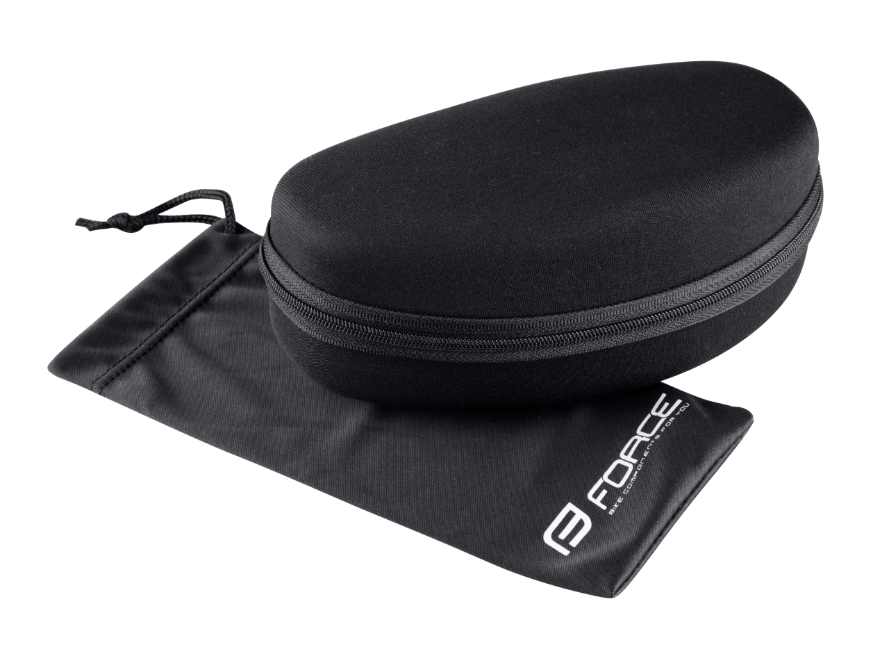 Ochelari Force Creed negru, lentila neagra oglinda [2]