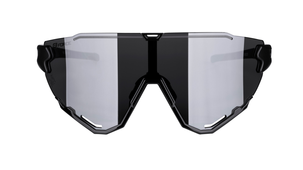 Ochelari Force Creed negru, lentila neagra oglinda [4]