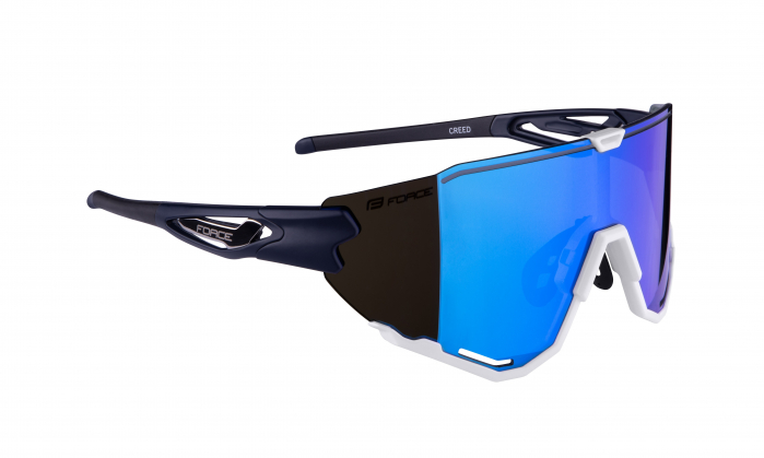 Ochelari Force Creed albastru/alb, lentila revo albastra [2]