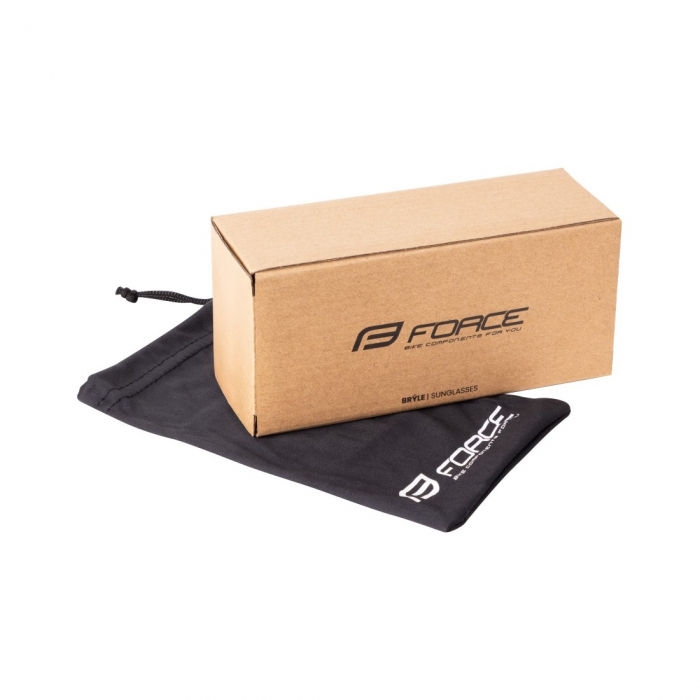 Ochelari Force Electra Albi, lentile negre [5]