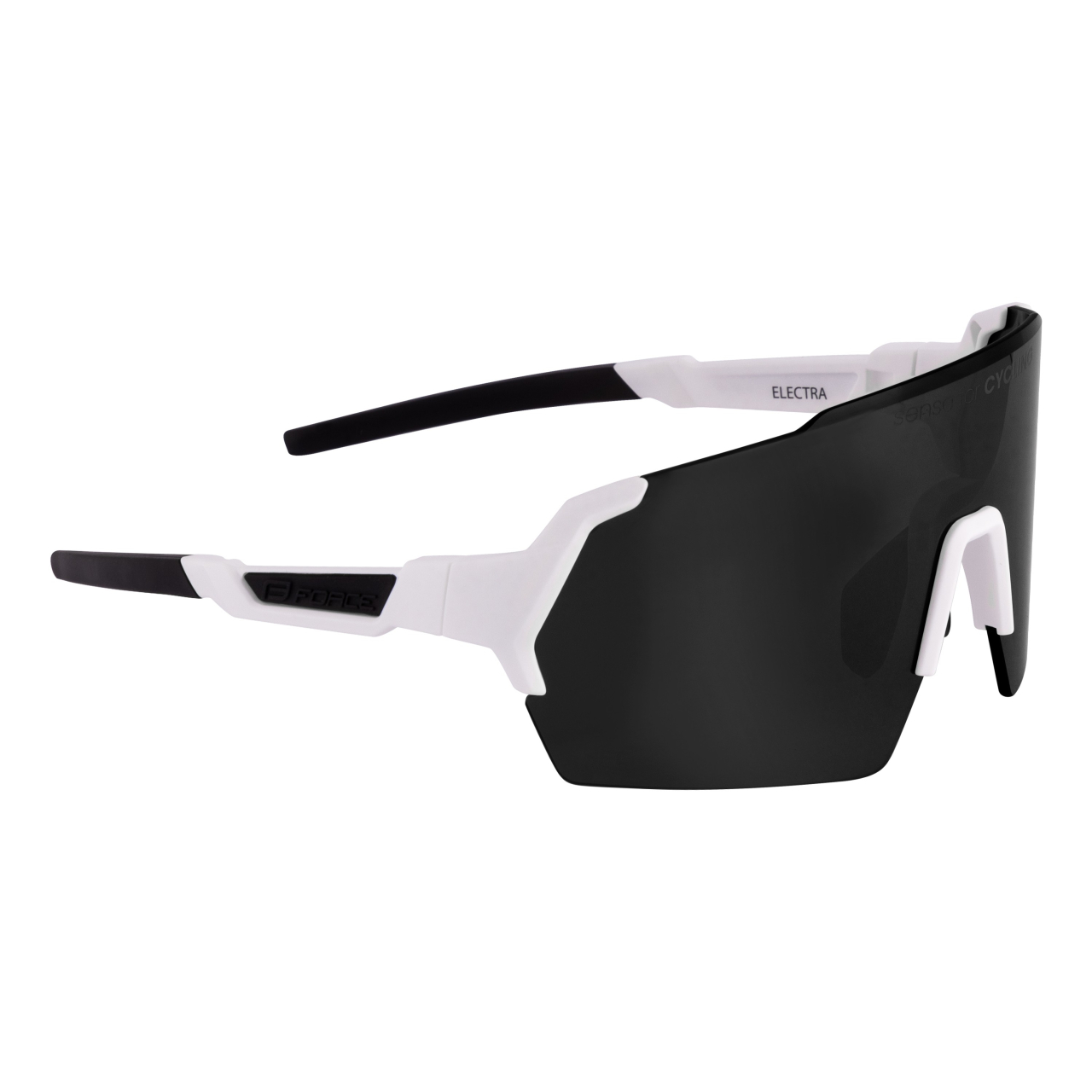 Ochelari Force Electra Albi, lentile negre [2]