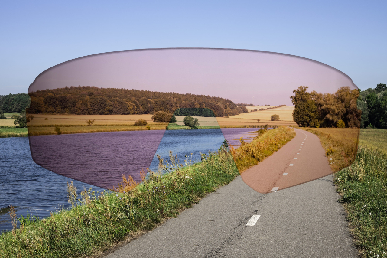 Ochelari Force Electra Albi, lentile rosu-revo [4]