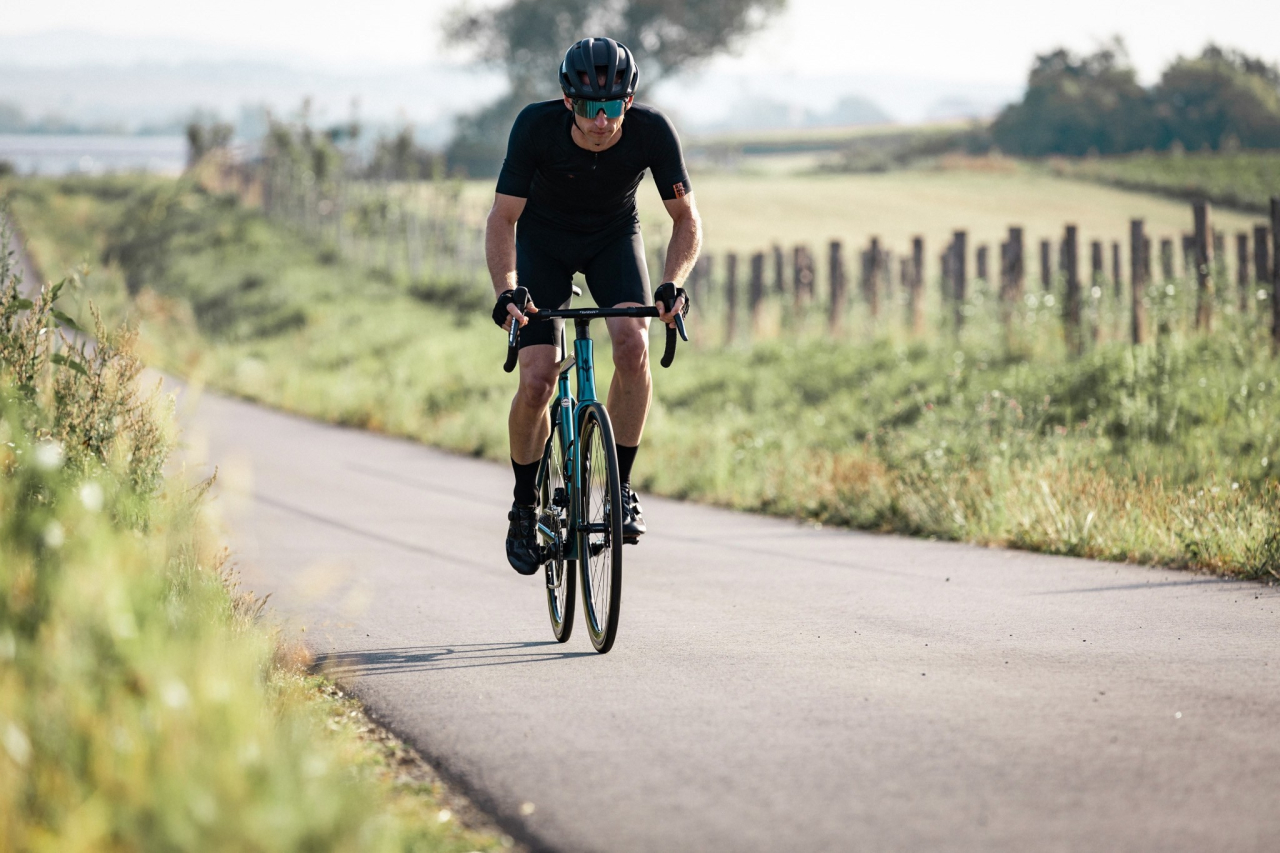 Ochelari Force Epic negri lentile blue/mirror [4]