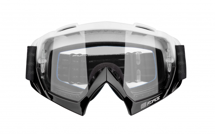 Ochelari Force Grime lentile transparente + 10 tear offs negri [2]