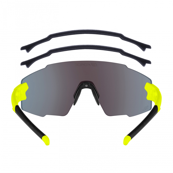 Ochelari Force Mantra Mirror galben fluo/albastru [4]