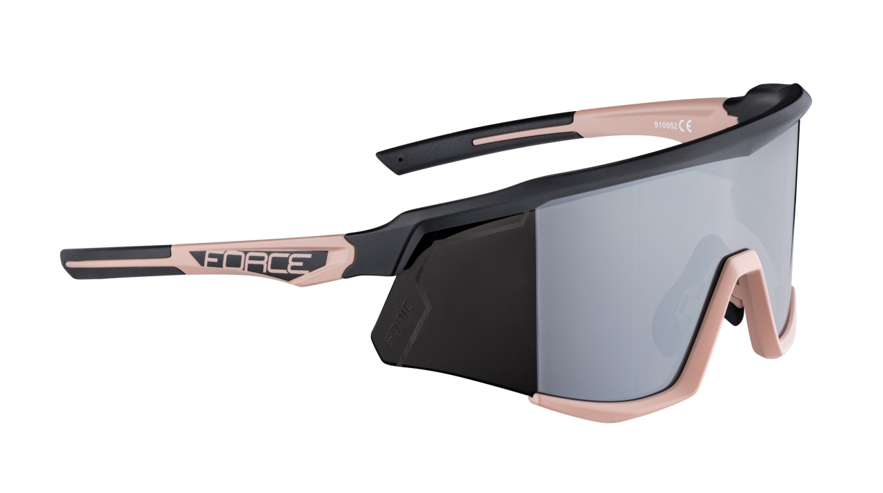 Ochelari Force Sonic negru/bronz, lentila argintie oglinda [3]