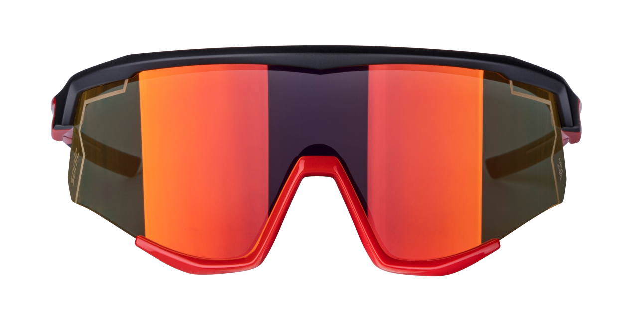 Ochelari Force Sonic negru/rosu, lentila rosie oglinda [3]