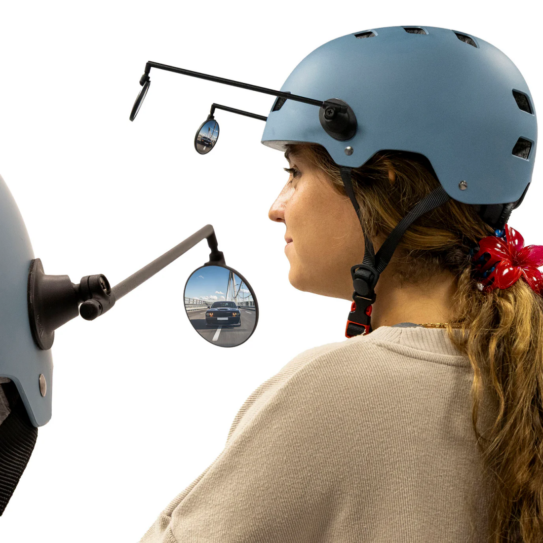 Oglinda retrovizoare pentru casca EWR002 ajustabila, detasabila [8]