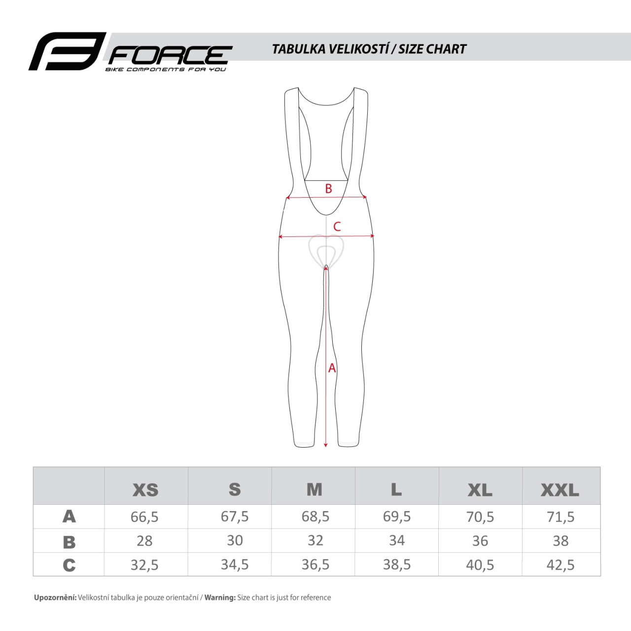 Pantaloni de dama cu bretele si bazon Force Reflex Line negru/roz L [5]