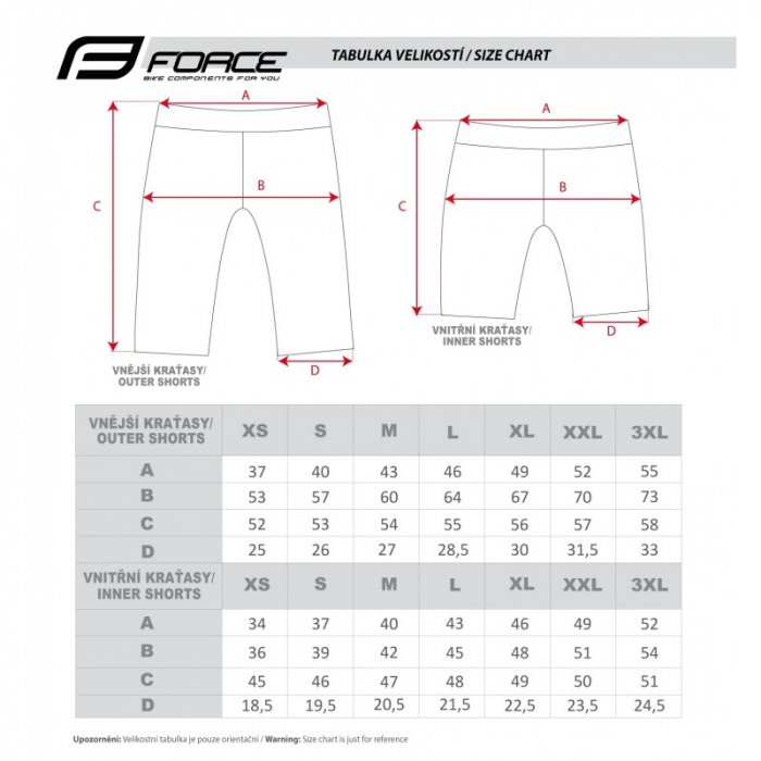 Pantaloni Force Blade MTB cu sub-pantaloni cu bazon Negru/Fluo S [5]