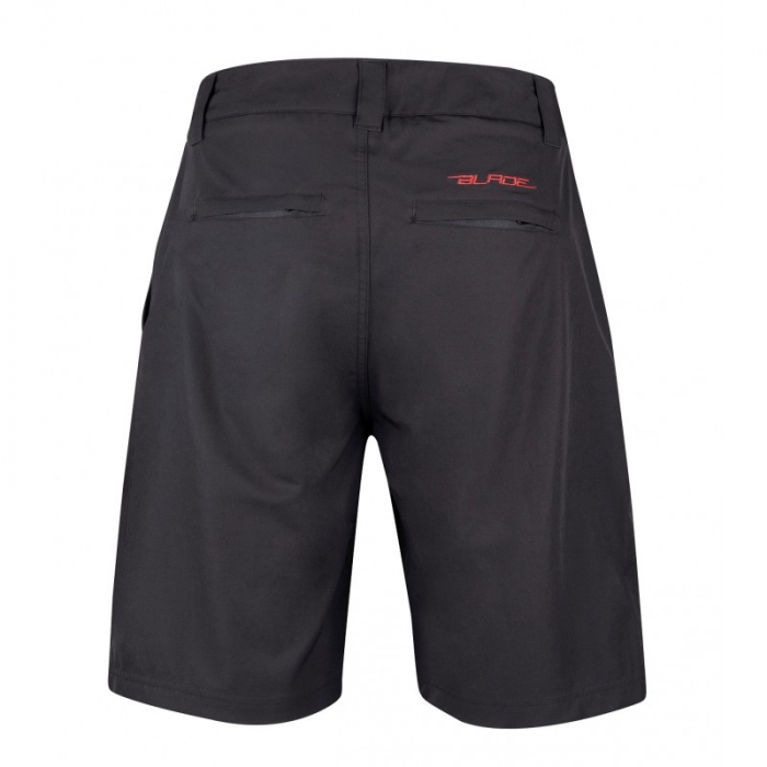 Pantaloni scurti Force Blade MTB, lenjerie cu bazon, Negru, XL [2]