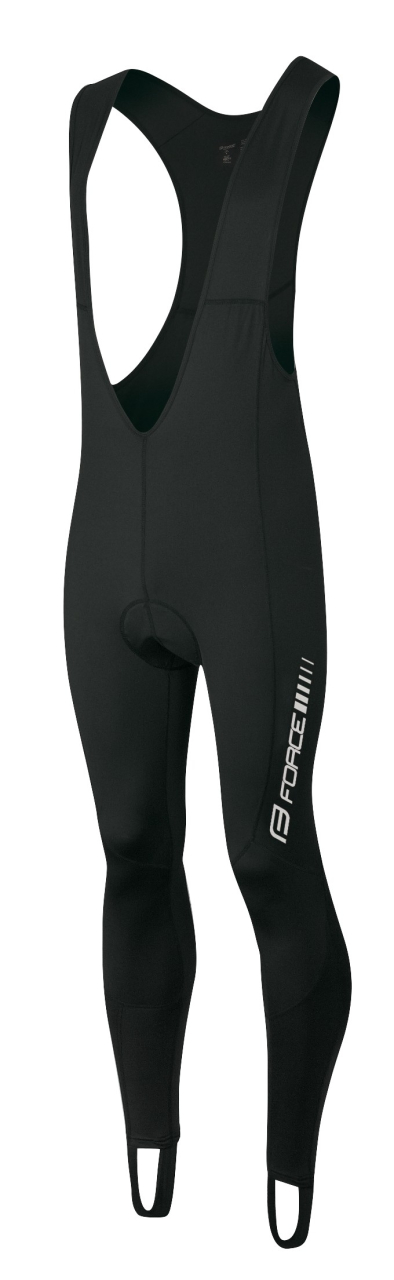 Pantaloni Force Z68 cu bretele negri XS [2]