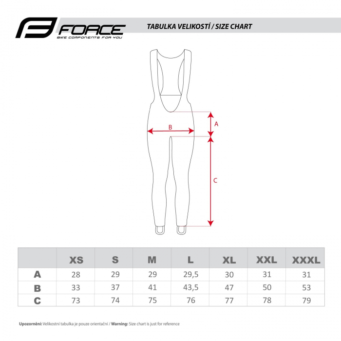 Pantaloni Force Z68 cu bretele negri XS [5]