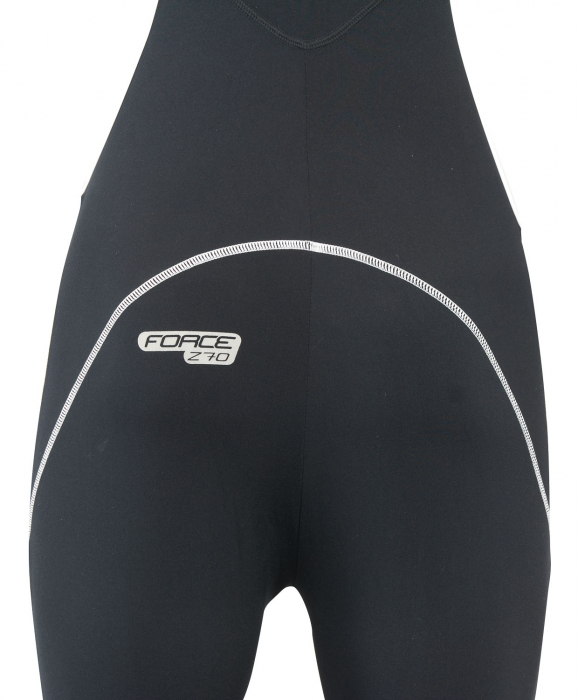 Pantaloni Force Z70 cu bretele fara bazon negri S [3]