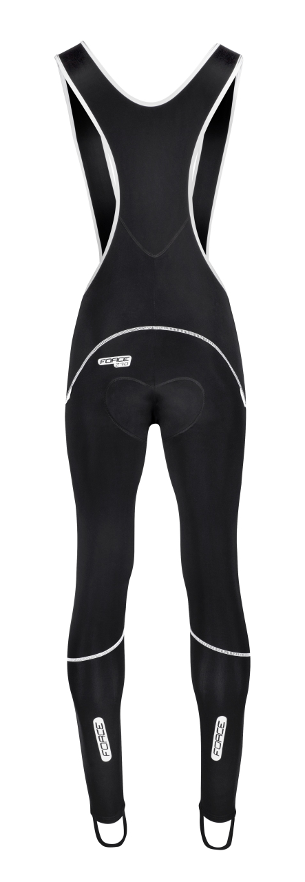 Pantaloni Force Z70 cu bretele si bazon negri XL [2]