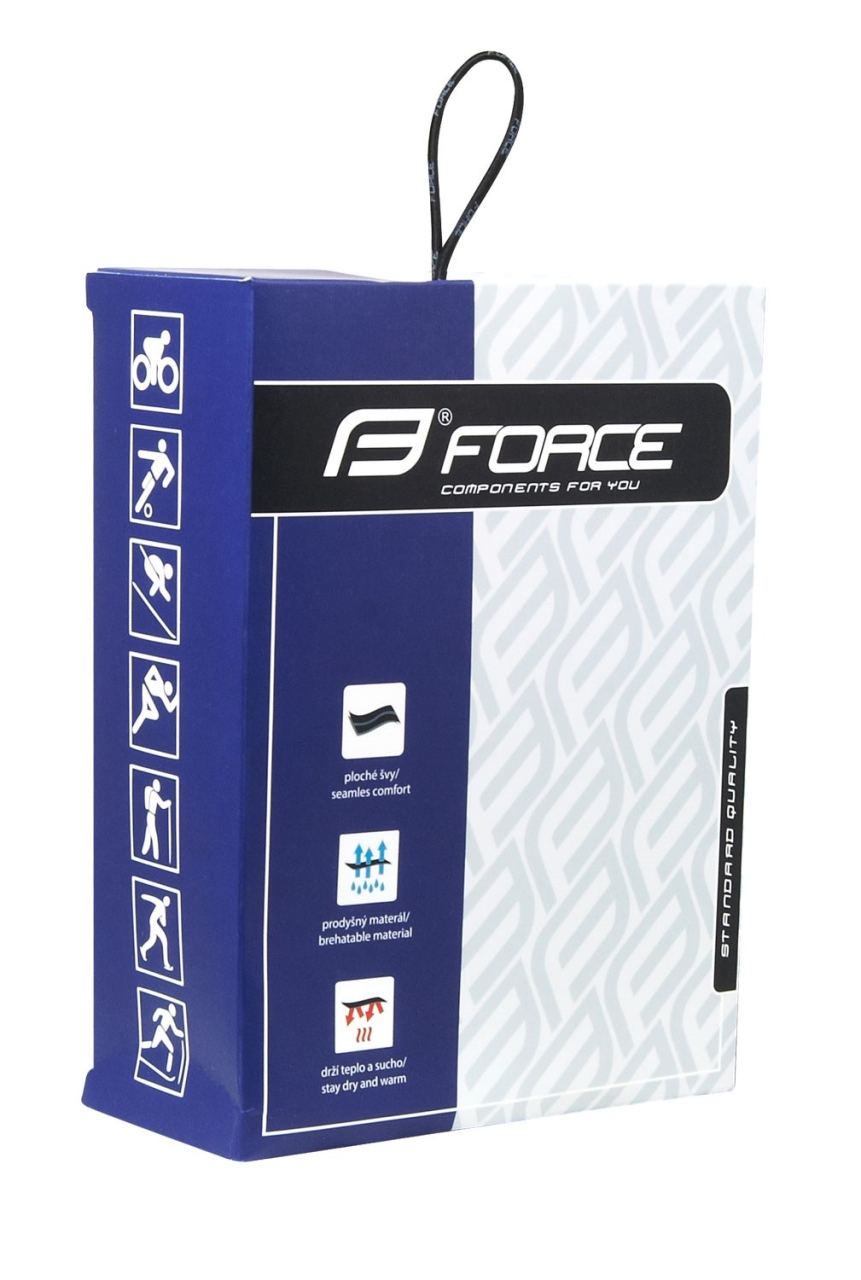 Pantaloni functionali Force Frost negri XS-S [3]